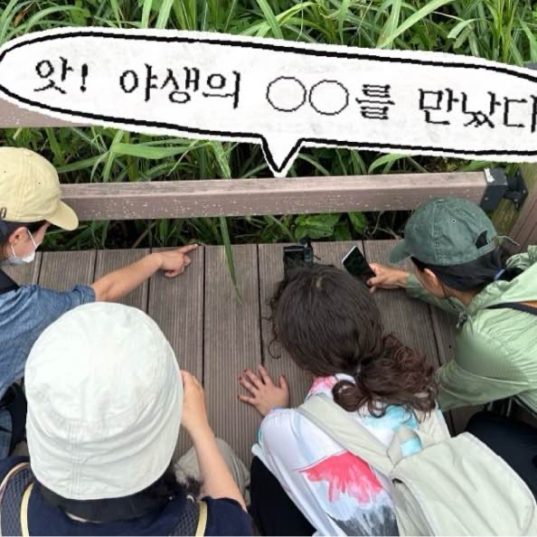 앗! 야생의 OO를 만났다!