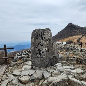 무등산 국립공원 지의류 관찰